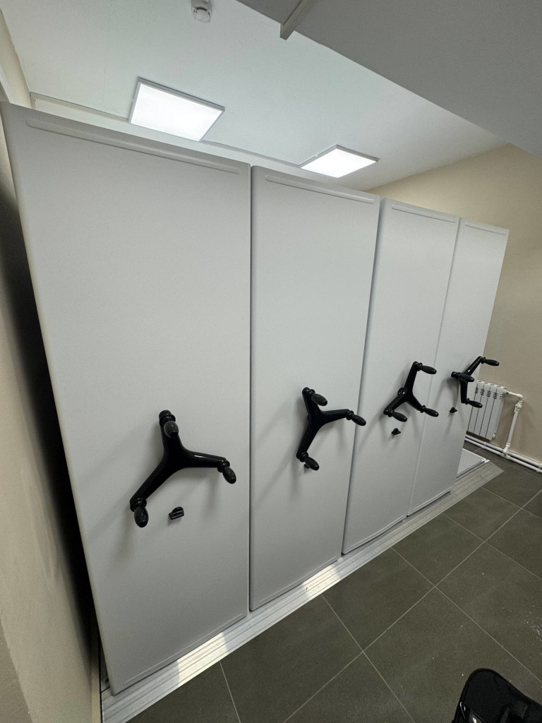 Мобильные стеллажи для архива